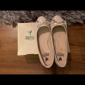 Patent Leather Ballet Shoe Brand- size 9